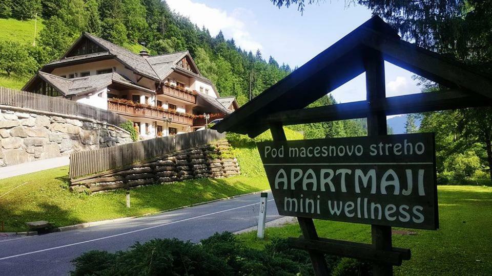 Apartments Pod Macesnovo Streho Solčava Exterior foto